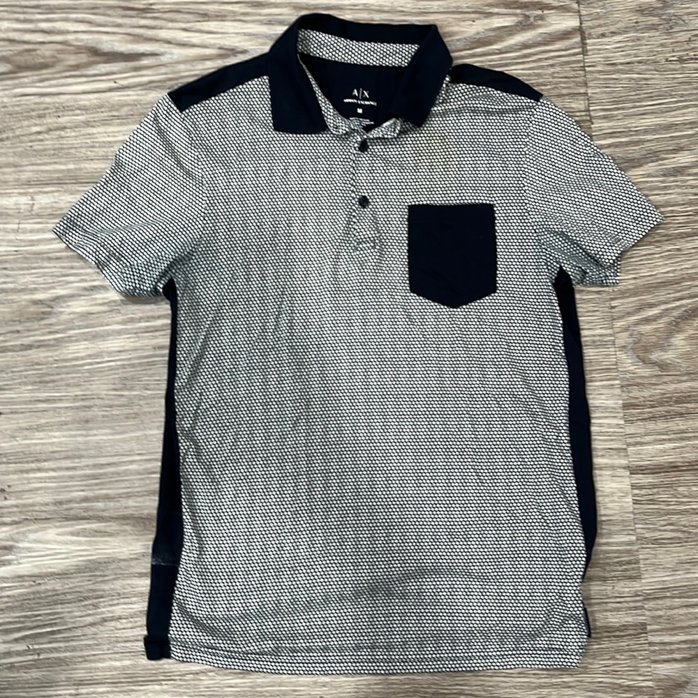 Armani Exchange Polo Shirt.